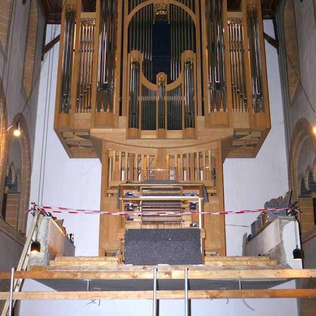 Ein Blick auf die Orgel