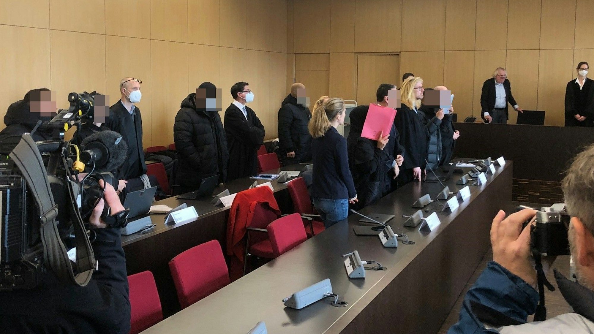 Leverkusener Mitglieder Al-zein-Prozess am Düsseldorfer Landgericht, Urteilsverkündung am 22.12.22