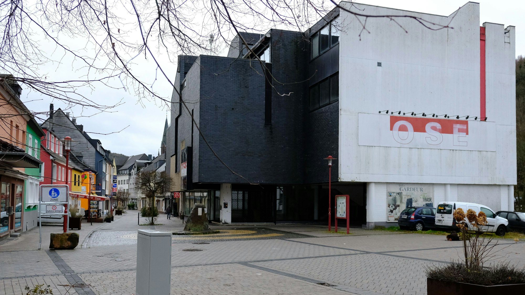 Das ehemalige Gebäude der Firma Ose in Gemünd.
