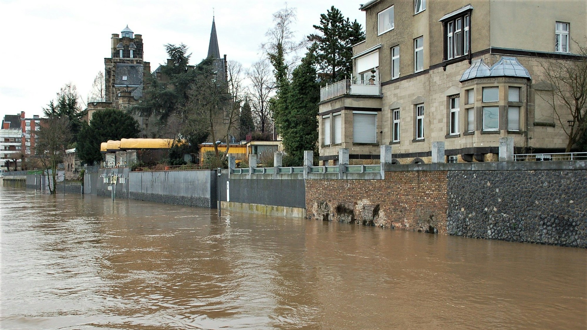 Hochwasser Rodenkirchen