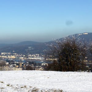 Herrlicher Ausblick über das Rheintal