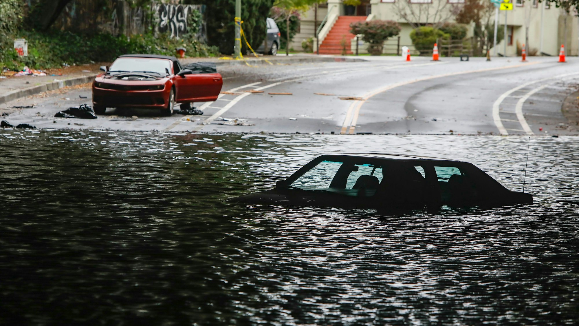 In US-amerikanischen Bundesstaat Kalifornien scheint derzeit die Welt unterzugehen: Die Westküste wird immer wieder von Wetterkatastrophen heimgesucht.