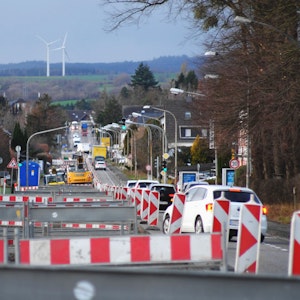 In Mechernich- Roggendorf wird aktuell die Ortsdurchfahrt im Zuge der B266 erneuert.