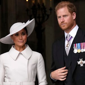Prinz Harry und Herzogin Meghan bei einem gemeinsamen Auftritt in London.