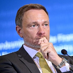 Bundesfinanzminister Christian Lindner bei einer Pressekonferenz im Dezember 2022.