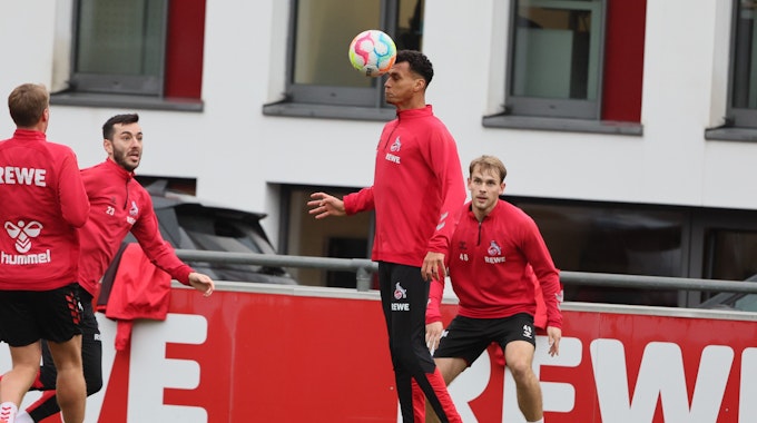Davie Selke im Training des 1. FC Köln.