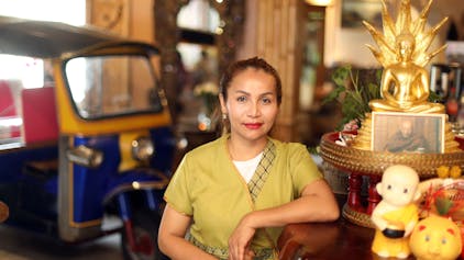 Monsa Oldenburg in ihrem thailändischen Restaurant „Buriram“