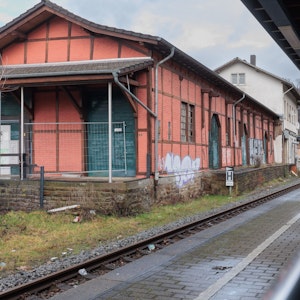 Der Bahnhof in Engelskirchen-Ründeroth