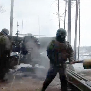 Russische Streitkräfte nehmen an einer gemeinsamen militärischen Übung mit der belarussischen Armee teil.
