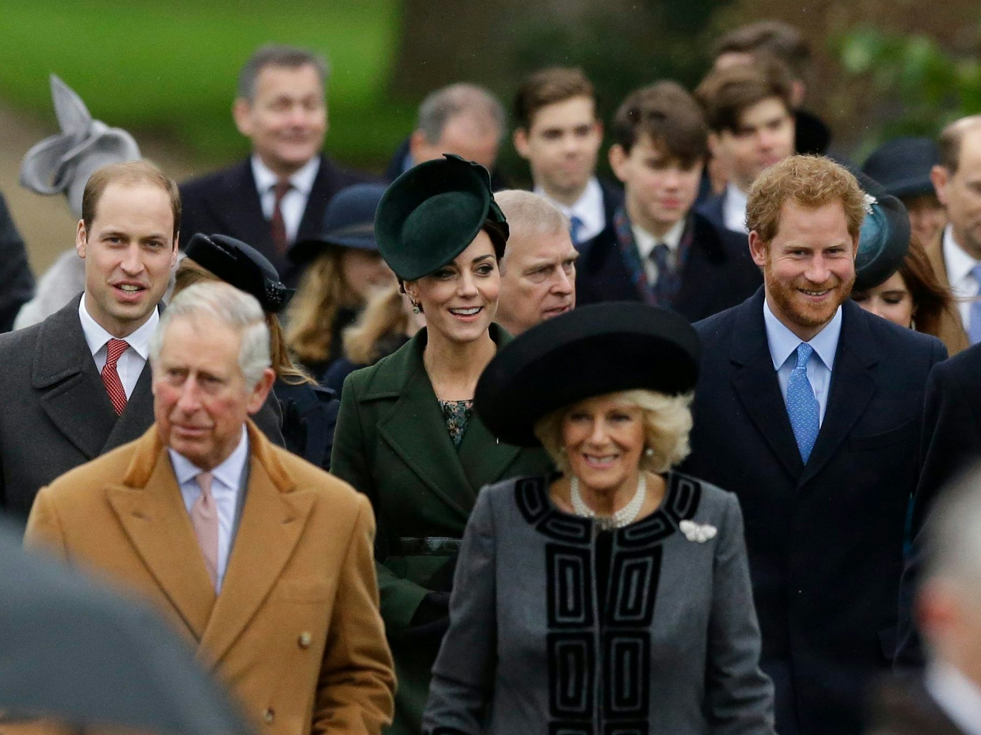 Gibt es doch noch Hoffnung auf Versöhnung in der königlichen Familie von Großbritannien? Das Foto zeigt sie im Dezember 2015.