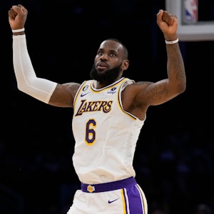 Los Angeles Lakers: LeBron James ist der zweite Spieler, der in der NBA mehr als 38.000 Punkte erzielen konnte.