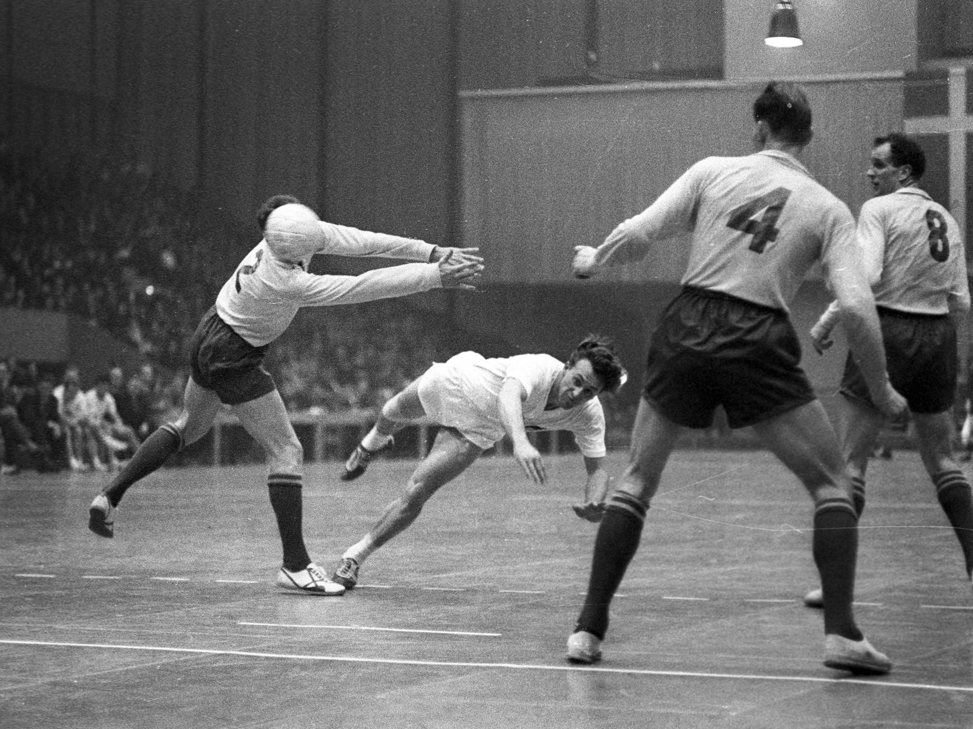 Spiel um Platz drei bei der Handball-WM 1961.