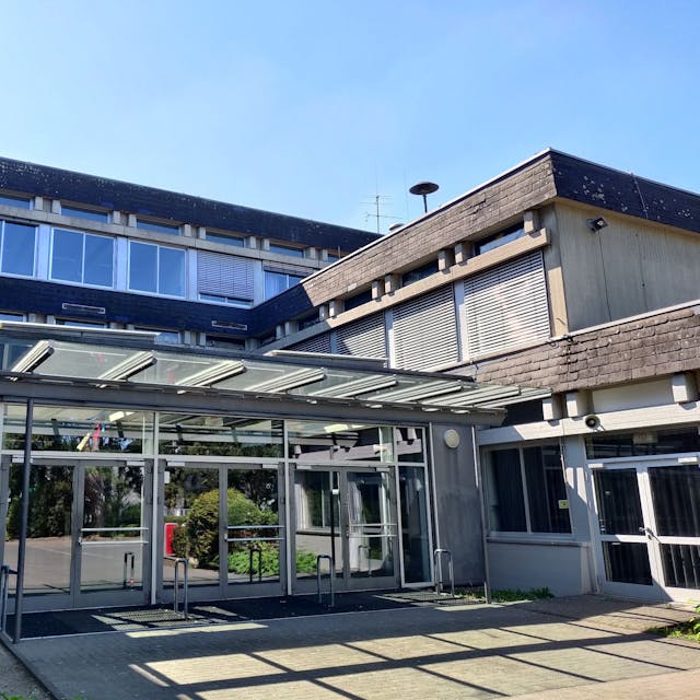 Eingang der Sekundarschule Leichlingen
