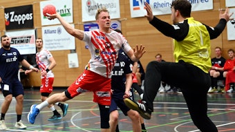 14.01.2023, Handball-Longericher SC köln-Gladbeck

links: Malte Nolting (Longerich)

Foto: Uli Herhaus