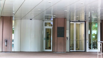 Der Eingang zum Kölner Landgericht