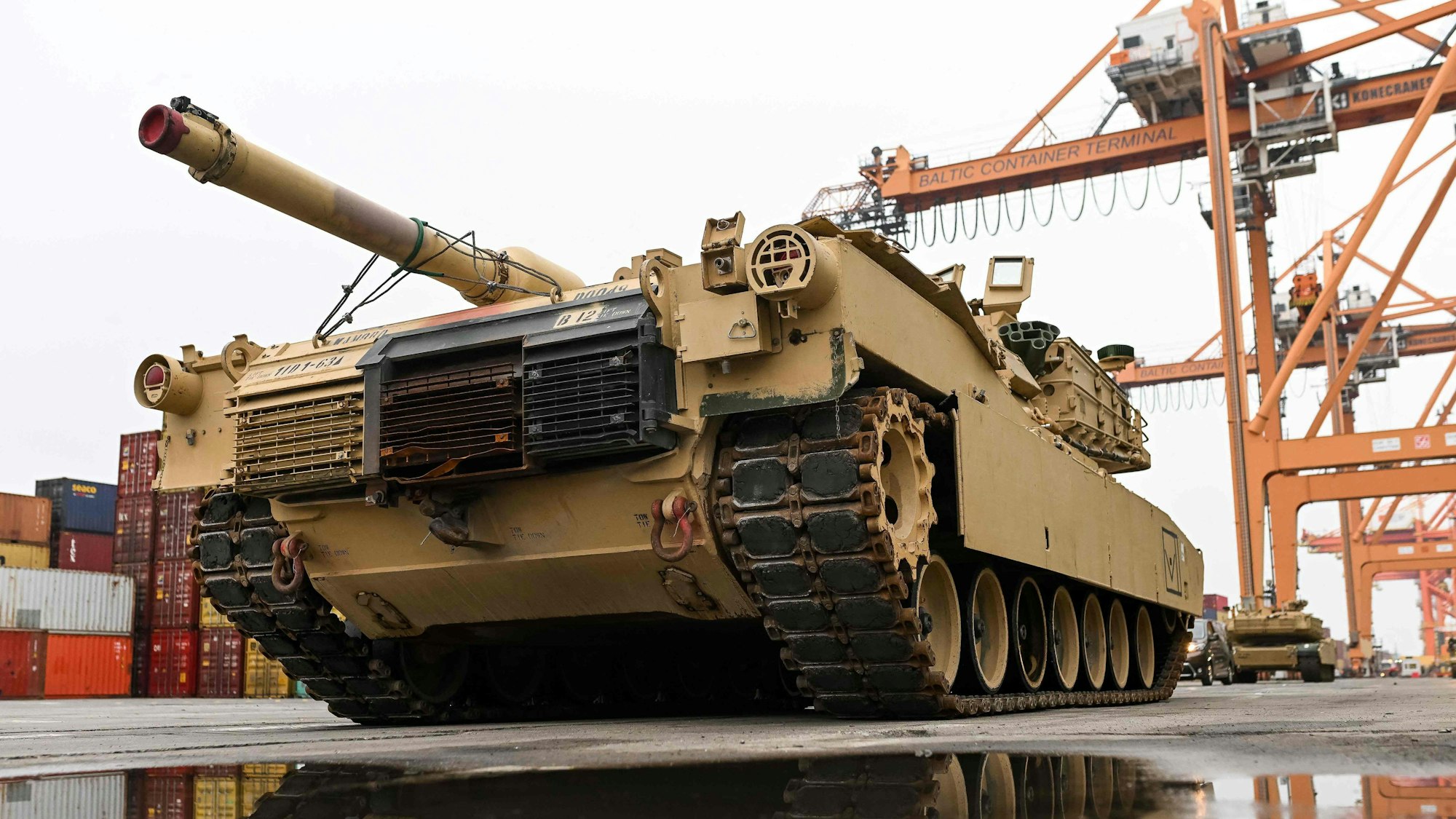 Abrams-Panzer der US-Armee