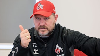 Steffen Baumgart, Trainer des 1. FC Köln, spricht mit dem „Kölner Stadt-Anzeiger“.