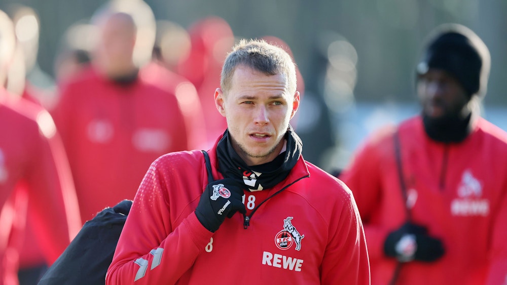 Ondrej Duda geht ins Training beim 1. FC Köln.
