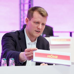 Bielefeld: Henning Höne, neu gewählter Landesvorsitzender der FDP in Nordrhein-Westfalen
