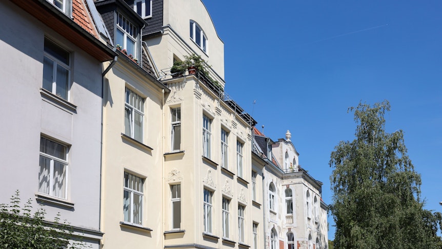 Gründerzeithäuser in Neu-Ehrenfeld Siemensstraße.