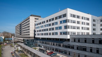 Die Klinik in Merheim.
