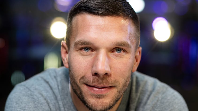 Lukas Podolski, Fußballprofi und Ex-Spieler des 1. FC Köln.