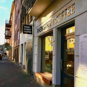 Das Rhein Street Coffee von außen.