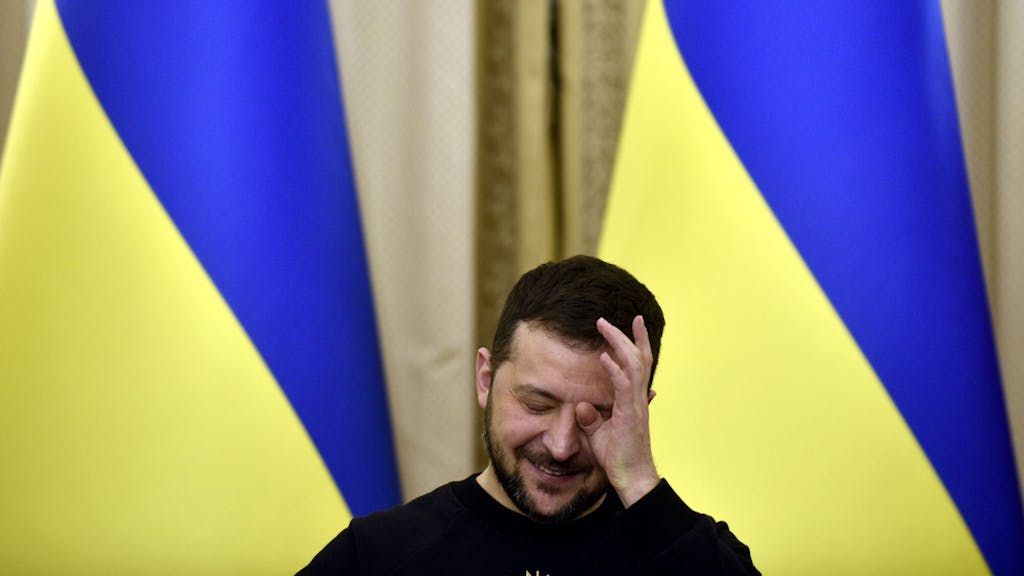 Ein Held für die Welt: Der ukrainische Präsident ist von einem Schauspieler und Comedian zu einem Kriegshelden geworden.