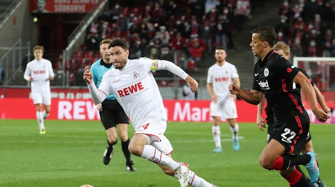 1. FC Köln vs. Eintracht Frankfurt im Februar 2022