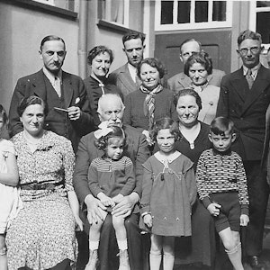 Das Foto der Familie Heumann aus Hellenthal wurde 1938 aufgenommen.