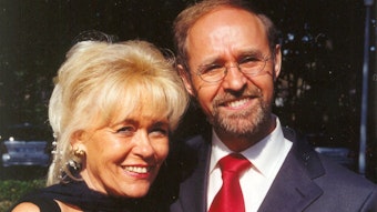 Gisela und Laura Schaldach (noch als Dieter) bei ihrer Hochzeit im September 2004.