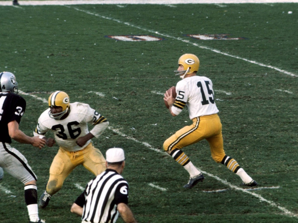 Quarterback Bart Starr Green Bay Packers.