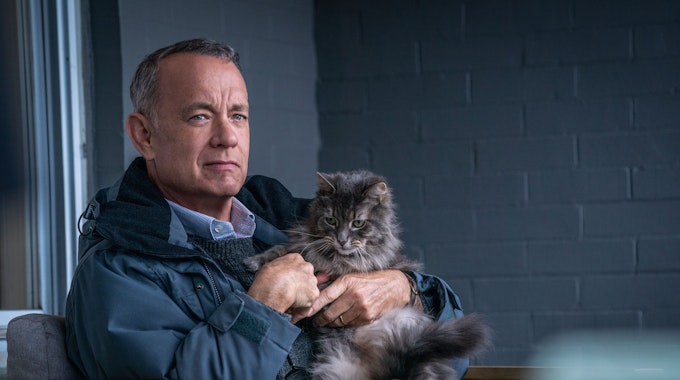 Tom Hanks als Otto in einer Szene des Films „Ein Mann namens Otto“ (undatierte Filmszene).&nbsp;