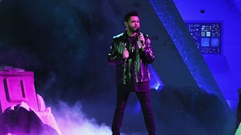 The Weeknd bei den Grammys 2017.