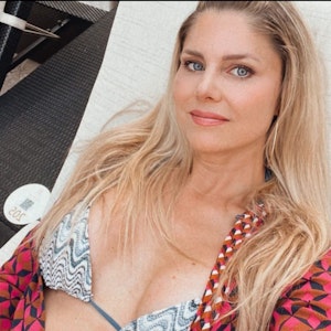 Yvonne Woelke im Bikini auf einem Instagram-Selfie.
