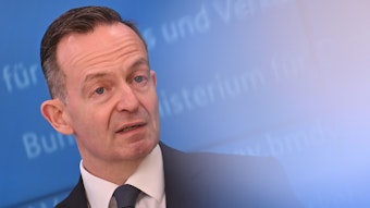 Volker Wissing, Bundesminister für Digitales und Verkehr, spricht nach einer Kabinettssitzung. (Archivbild)