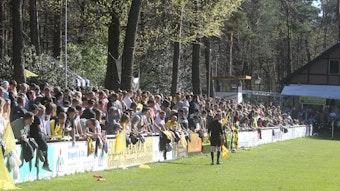 1500 Zuschauer kamen zum FVM-Pokalhalbfinale des 1. FC Spich gegen den Drittligisten Viktoria Köln auf den Spicher Höhen.