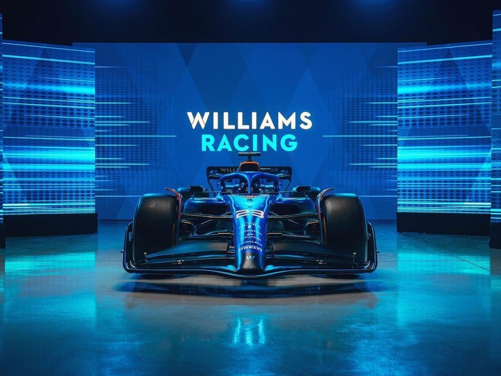 Präsentation des neuen Rennwagens von Williams.