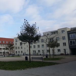 Der Platz der Kinderrechte in Köln-Sülz.