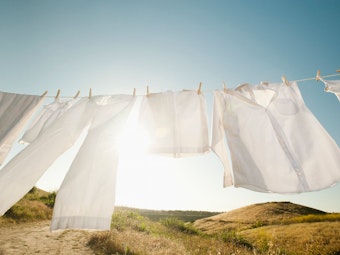 Beim Wäsche aufhängen gibt es einiges zu beachten.