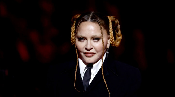 Sängerin Madonna bei der Verleihung der 65. Grammy Awards.
