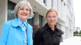 Anne Keilholz und Kathrin Möller, Vorständinnen der GAG Immobilien.