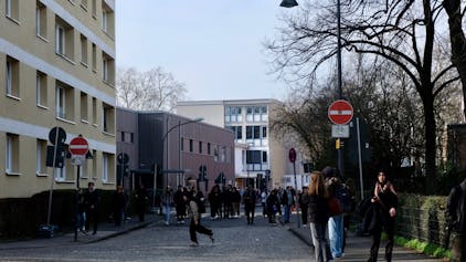 Bombenfund in Köln-Lindenthal.