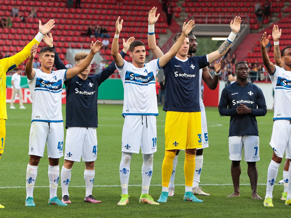 Das Team des SV Darmstadt bedankt sich bei seinen Fans.