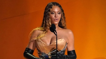 Beyoncé am 5. Februar 2023 bei den Grammy Awards. Sie kommt am 15. Juni 2023 nach Köln.