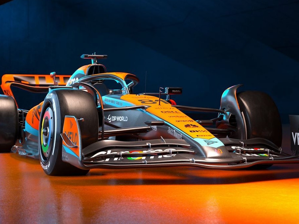 Der MCL 60 für die neue Formel 1-Saison 2023.
