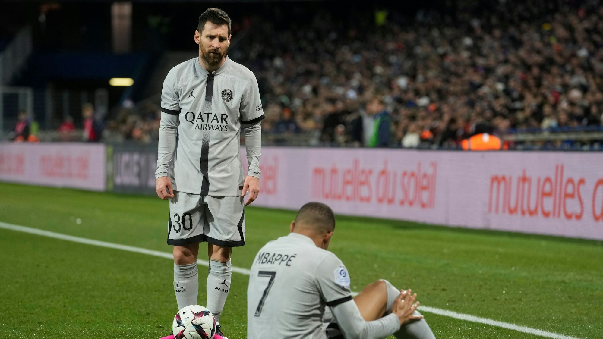 PSG's Lionel Messi und Kylian Mbappe