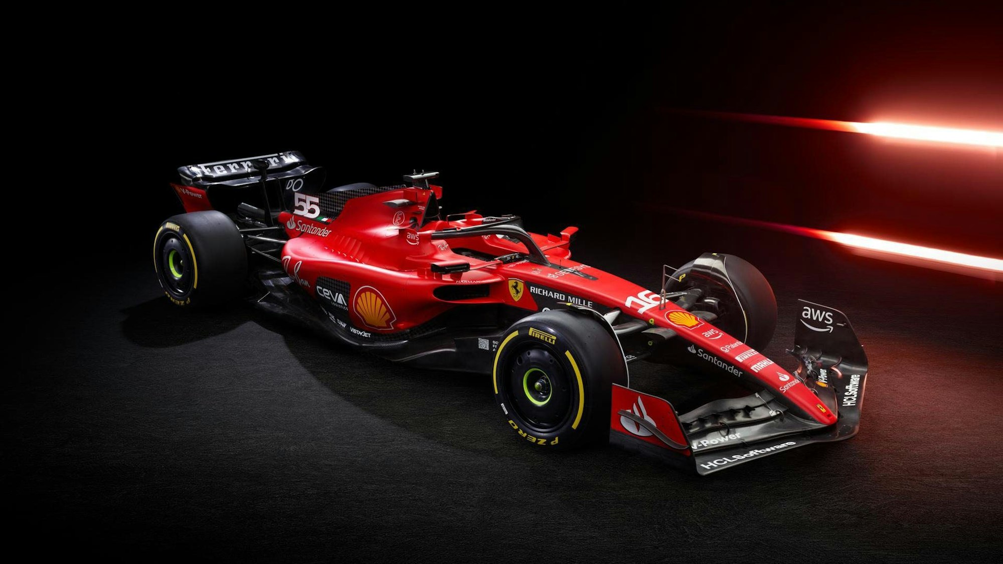 Der neue Scuderia Ferrari SF-23 wird in Fiorano präsentiert.