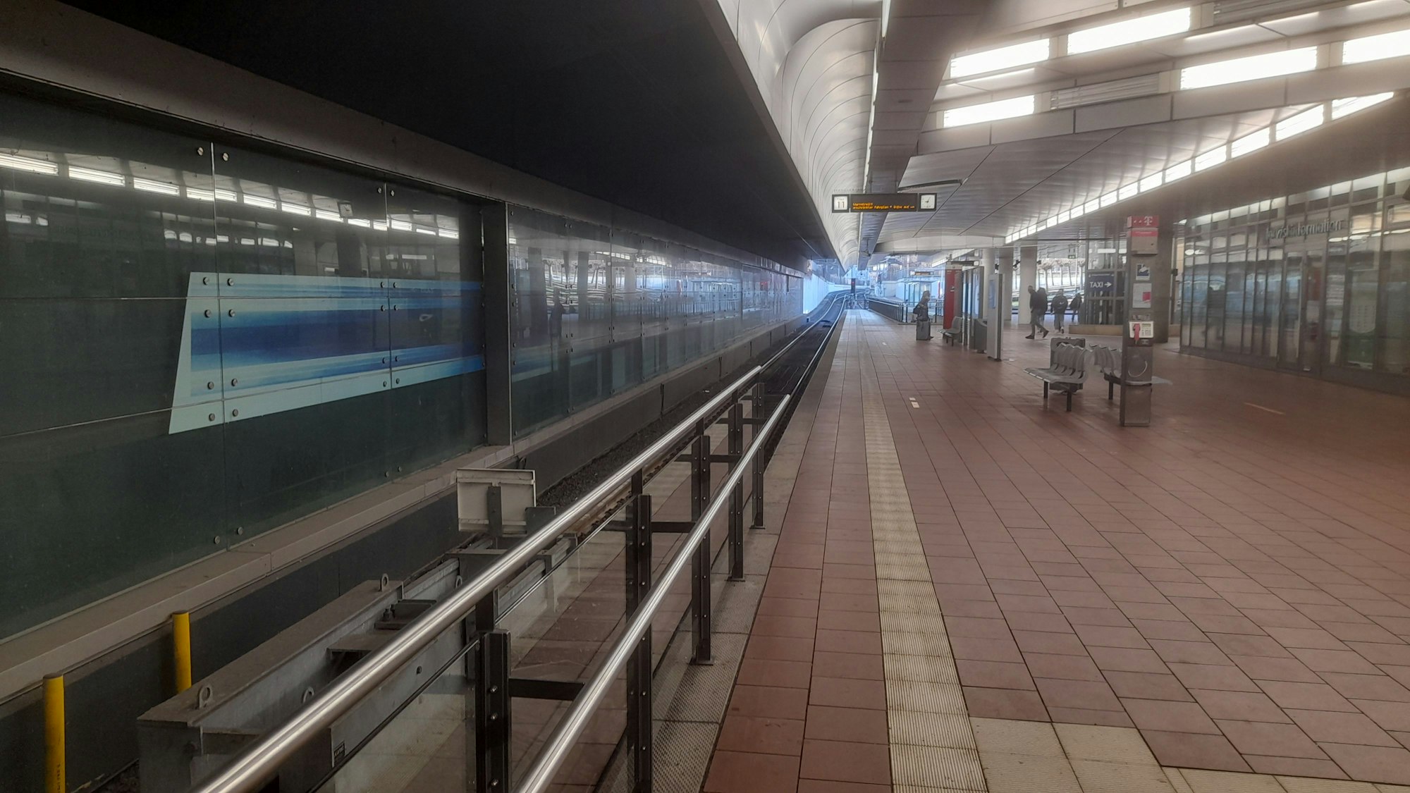 Warnsreik im ÖPNV: Die Lage am Bahnhof Siegburg.