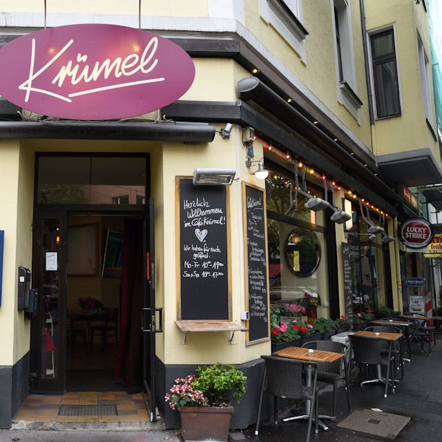Das Café Krümel in Köln-Sülz